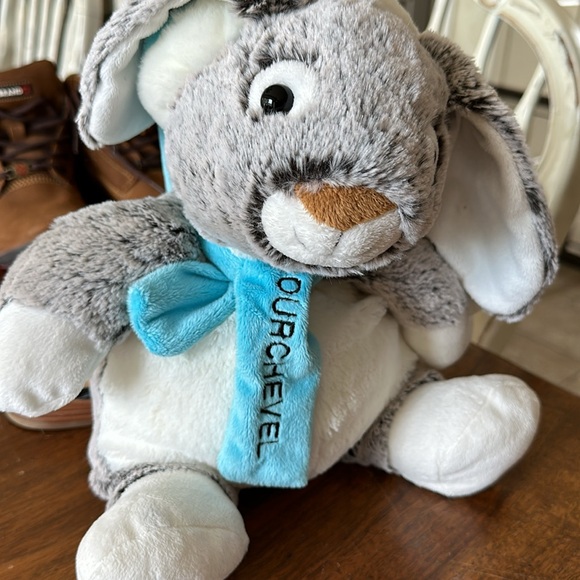 From France COURCHEVEL SKI Stuffed Floppy Bunny - Picture 4 of 7